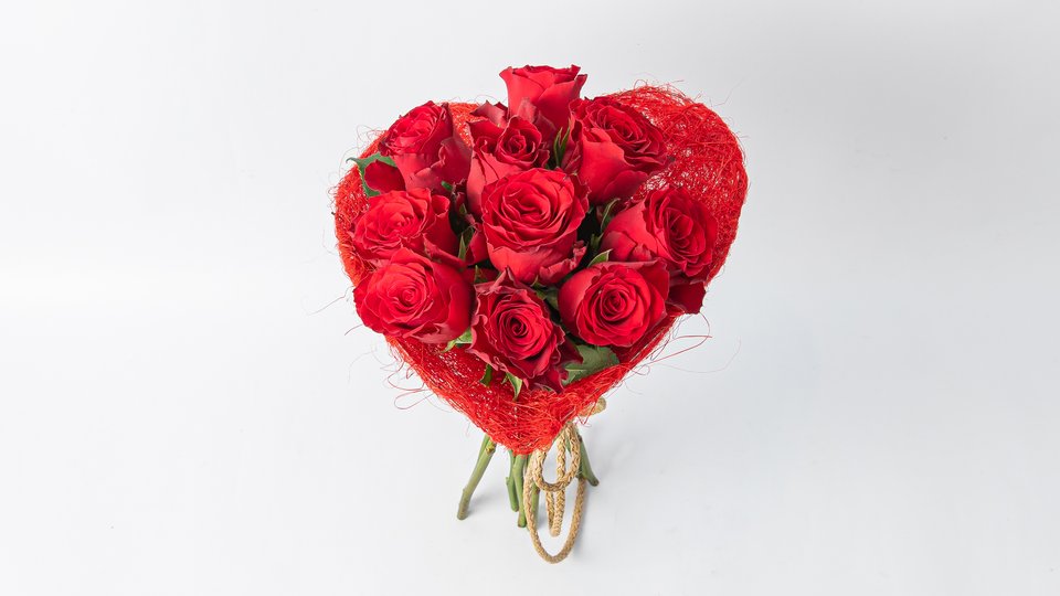Κόκκινα Τριαντάφυλλα Μπουκέτο με 10 τμχ. - Tender Love