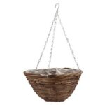 Ψάθινο κασπώ - Rattan Basket Hang