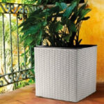 Γλάστρα-Κασπώ Plastona Natura Cube