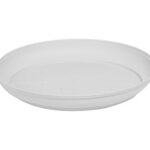 Πιάτο Γλάστρας πλαστικό Miltoplast Skopelos Λευκό