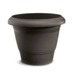 Γλάστρα πλαστική Festone Campana Ανθρακί