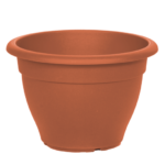 Γλάστρα πλαστική Miltoplast Skopelos Τερρακότα