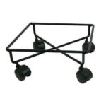 Βάση γλάστρας τετράγωνη μεταλλική