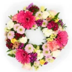 Πρωτομαγιάτικο Στεφάνι με φυσικό λουλούδι