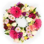 Πρωτομαγιάτικο Στεφάνι με φυσικό λουλούδι